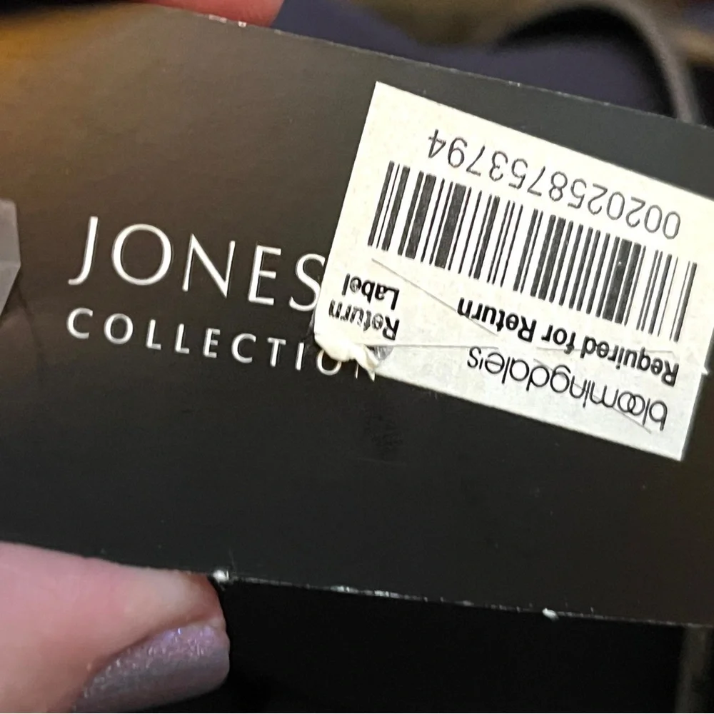 Jones New York Collection Sleeveless Faux Wrap Maxi Dress NWT Vintage - Picture 9 of 10